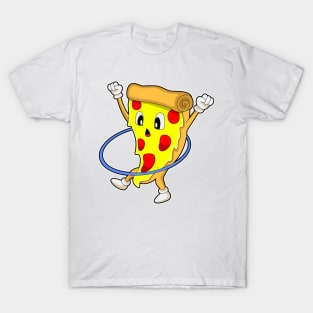 Pizza at Fitness with Fitness tires T-Shirt